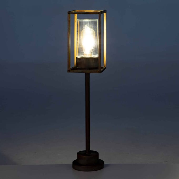 Moretti Luce Tuinverlichting Cubic³ 3370 messing antiek/helder