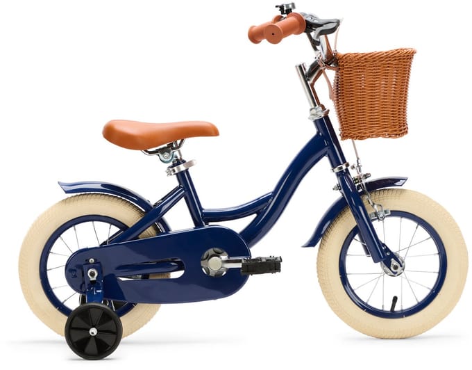 Generation Blanco 12 Inch Blauw – Kinderfiets met Mandje