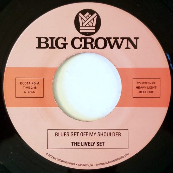 Lively Set & The Three Dudes - Blues Get Off My Shoulder / I'm Begging You (7" Single)