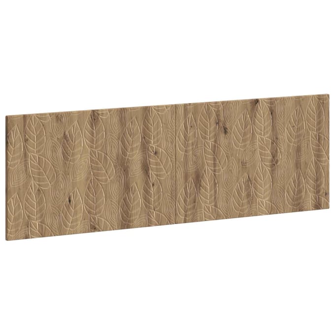 vidaXL - Wandgemonteerd - Hoofdbord - DELFT - Artisanaal - eiken - Bewerkt - hout