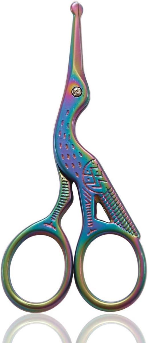 Rounded Tip Nose Hair Scissors voor Neus- en Aangezichtshaar