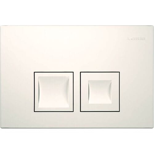 Geberit Delta35 - Bedieningsplaat, alpien wit 115.135.11.5