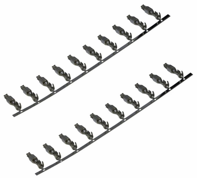 Vrouwelijke Pinnen - Connector Pinnen - Autoradio Aansluiten - ISO Quadlock Connector - 20 Stuks - null