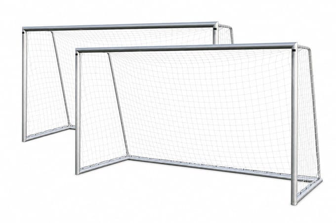 Avyna Aluminium Voetbaldoelen 400x200 cm – Set van 2 – Stevig, Duurzaam & Professioneel