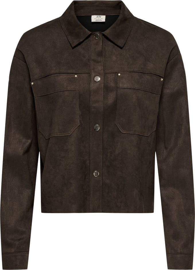 JDY - JDYJULLE L/S FAKE SUEDE SHIRT JRS Dames Blouse