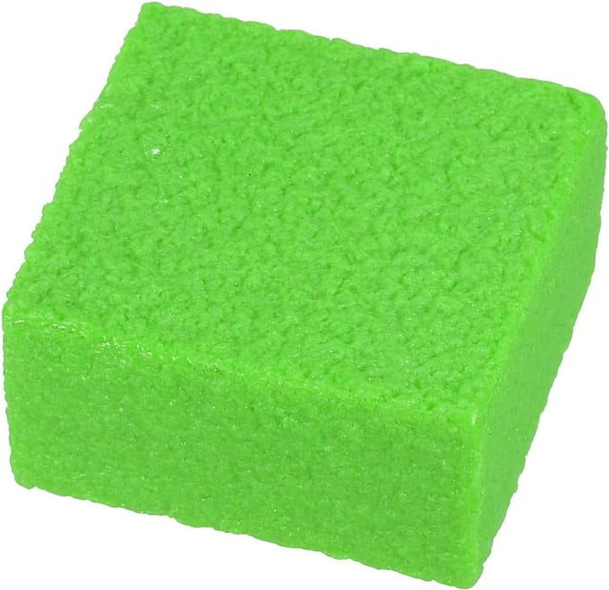 Pickleball Paddle Eraser 5x5x2.5cm - 2 Stuks Vierkante Rubber Racket Schoonmaker voor Pickleball, Groen