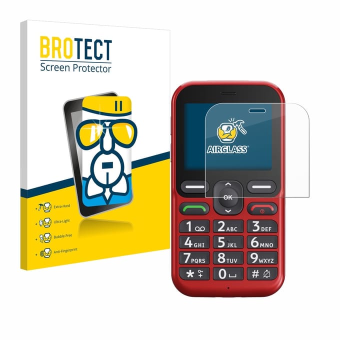 Screenprotector voor Doro Leva L10 Beschermglas transparant