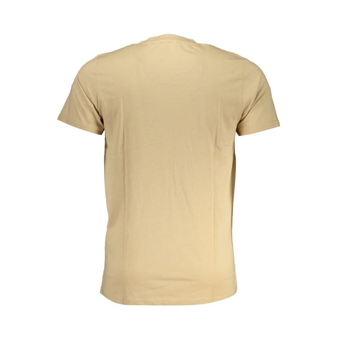 Cavalli Class Beige Katoenen Heren T-Shirt