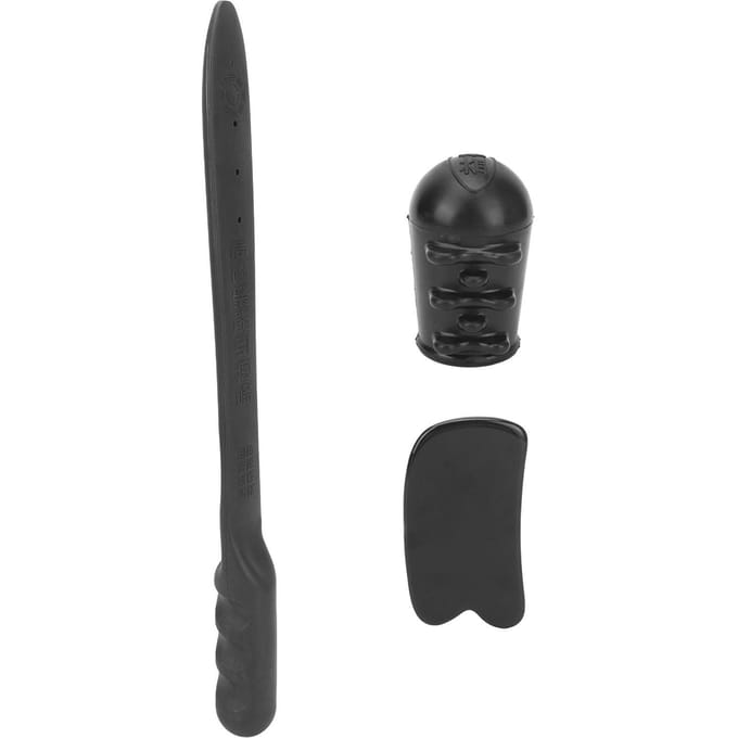Massage Hamer Klapstok Zwart Handheld Massage Klapstok voor Nek Rug Schouder gray