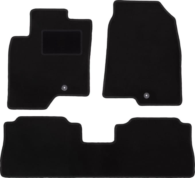 Zwarte veloursmatten voor: Chevrolet Captiva SUV (2006-2017)