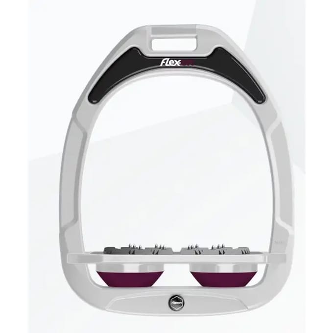 Plat Ultra Grip Wit/Grijs/Paars Flex-On Green Composite