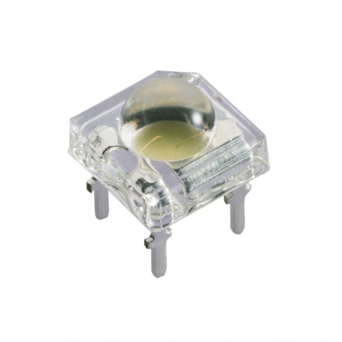 OTRONIC® 5mm Super Flux Piranha 4pin LED - Geel