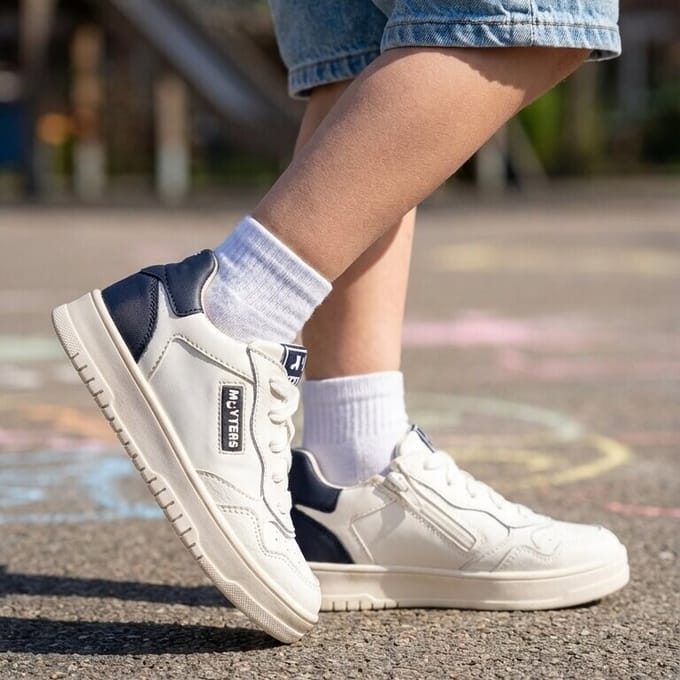 Muyters Sneakers wit Leer - Maat 31 - Kinderschoenen