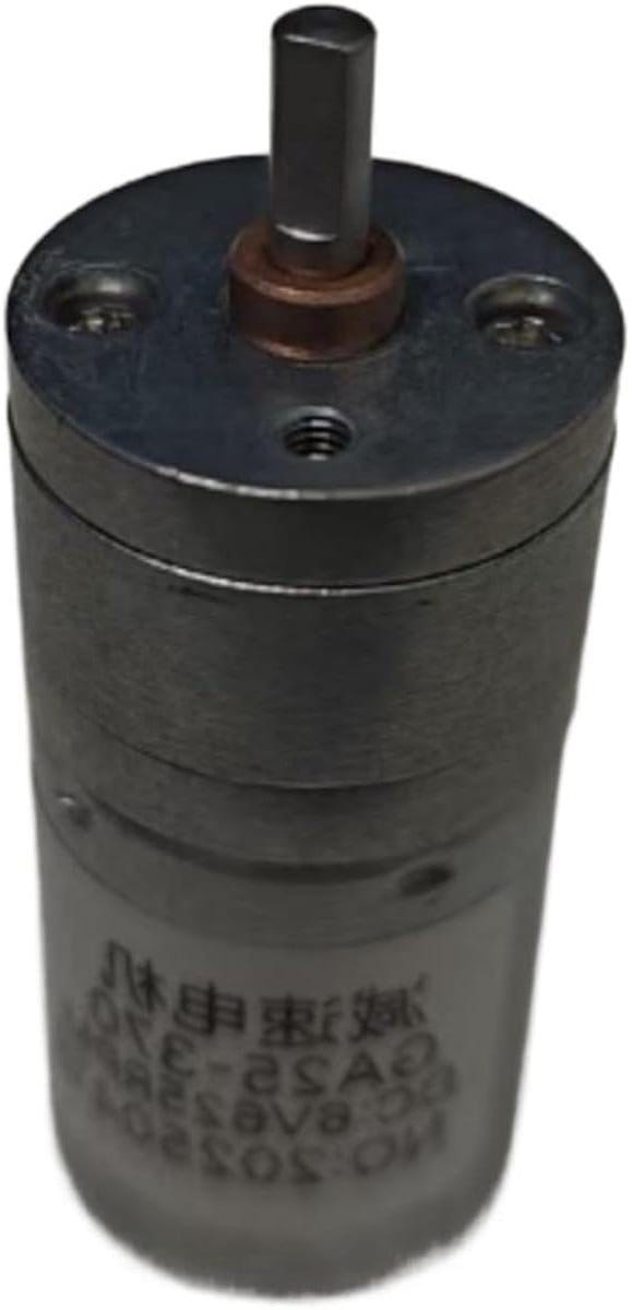 DC Geared Motor - Kleine Motor - Modelbouw - Hoge Koppel - 6V-12V - Zilver
