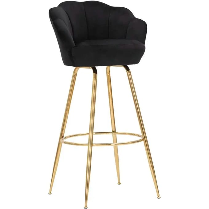 Barkruk Bar Vienna Nero 55×53×110 cm