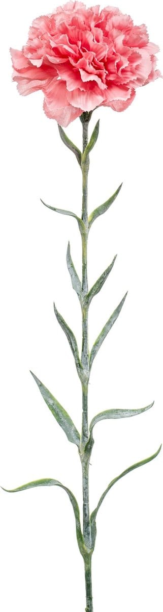 Emerald - Kunstbloem Anjer 67cm roze - Kunstplant voor binnen