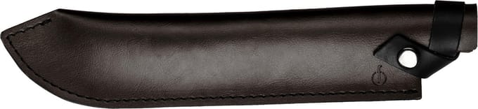 Forged lederen hoes voor slagersmes 25.5cm - Bruin