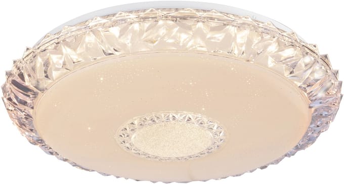 Globo - plafonniere - Eddie - wit - metaal - Ø 50cm - LED - 48413-40SH