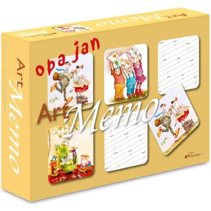 Marius Van Dokkum-Opa Jan Art Memo Spel 24 Sets