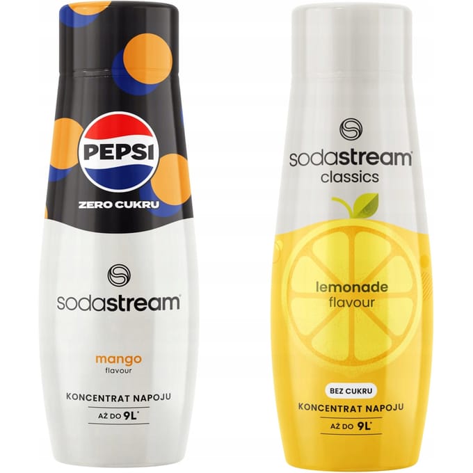 SodaStream Pepsi MAX Mango + Lemonade Zero - Frisdrank Concentraten - Zonder Suiker