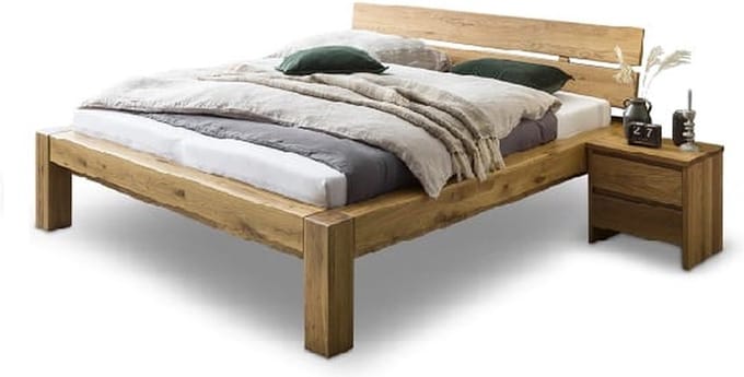 Bed Box Holland - Eiken houten bed BB-line 200 - 160x200 - natuur geolied