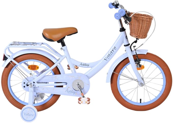 Volare Ashley Kinderfiets - Meisjes - 16 inch - Pastel Blauw