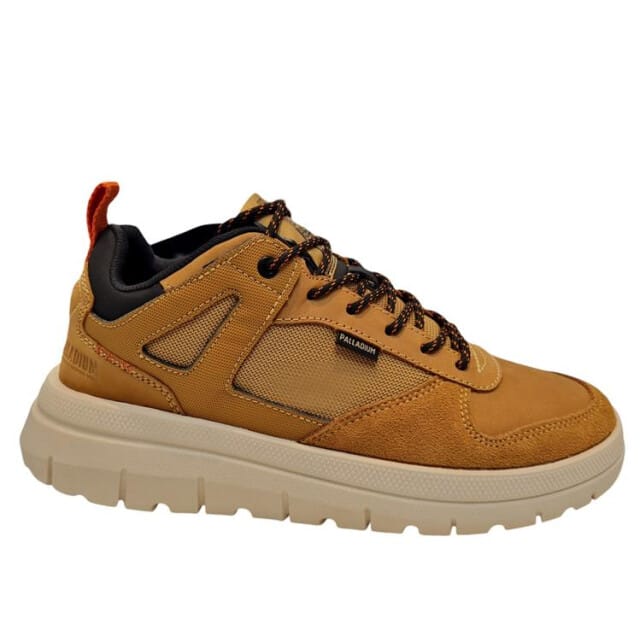 Palladium Pallaflex LO Mix Apple Cinnamo Heren Veterschoenen - Cognac - 41