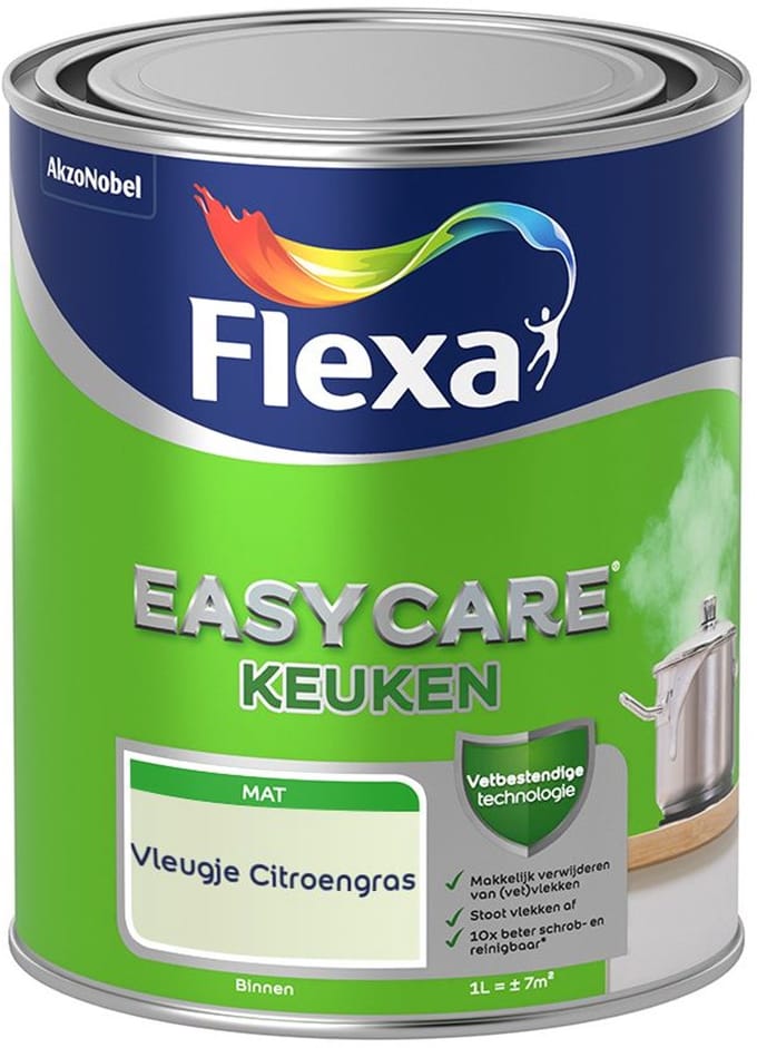 Flexa - Easycare Keuken - Vleugje Citroengras - Mengverf - 1 L