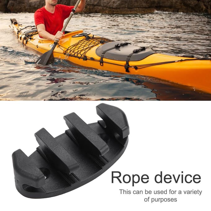 Zig Zag Ankerkikkertje voor Kajak Kano Dek Marine Visboot Accessoires black