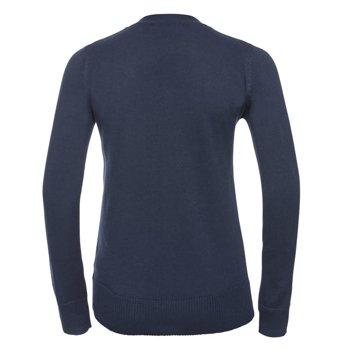 Russell Collection Dames/Dames Diep V Vest (Franse marine)
