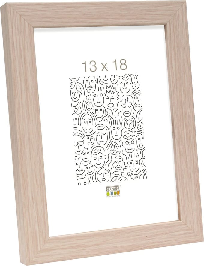 Deknudt Frames fotolijst S45RJ1 - naturel eikkleur - hout - 13x18 cm