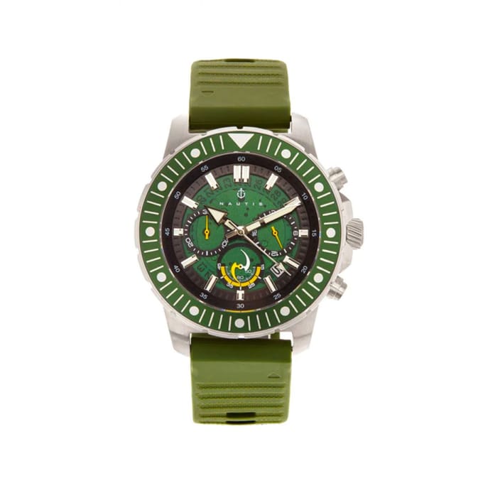 Outlet Special - Nautis Caspian 21227G-E Heren Horloge 45mm 20 ATM