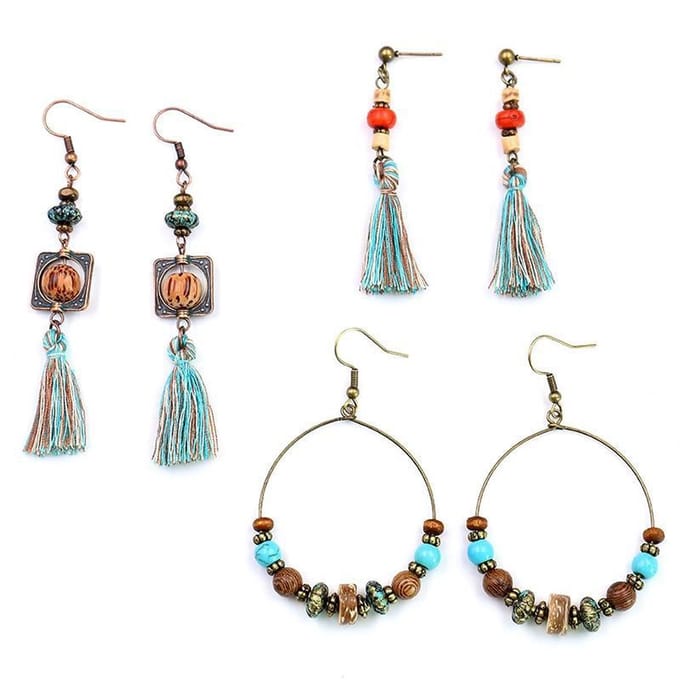 Jomide Oorhangers set - Retro - Dames