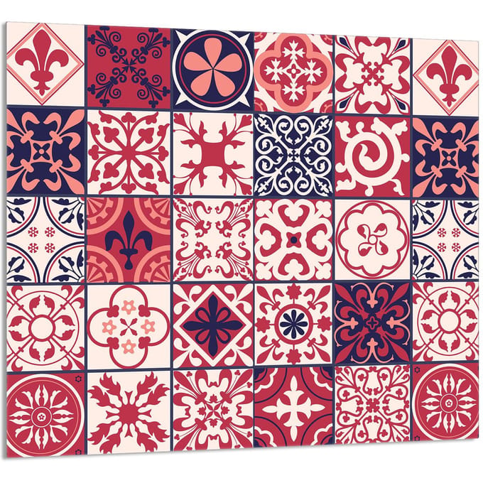 TMK ArtDeko - Mozaïek Glasplaat - 65x60 cm - Multifunctioneel - Ongedecoreerd