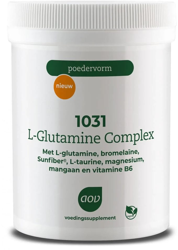 AOV 1031 L-Glutamine complex - 128 gram - Aminozuurpreparaat