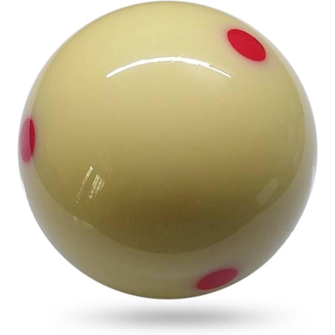 1 STUKS Witte Cue Ball 57.2MM Biljartbal Aramith Cue Ball rood