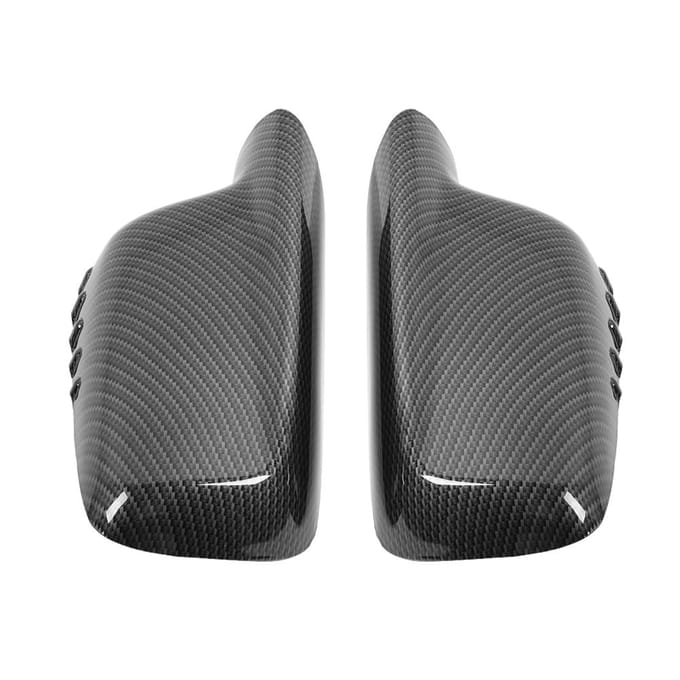 2 stuks Achteruitkijkspiegelkap Behuizing voor 3 Serie E46 7 Serie E66 gray