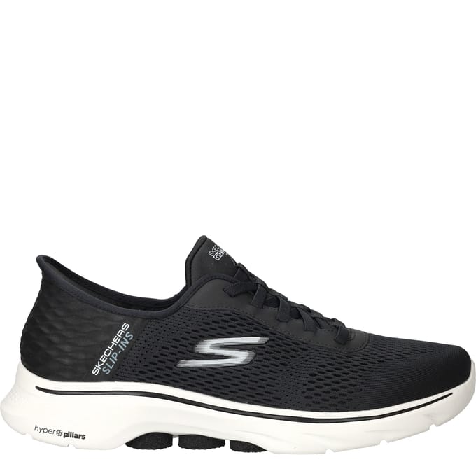 Skechers Slip-ins Go Walk 7 - Free Hand 2 - Heren Instappers - Zwart