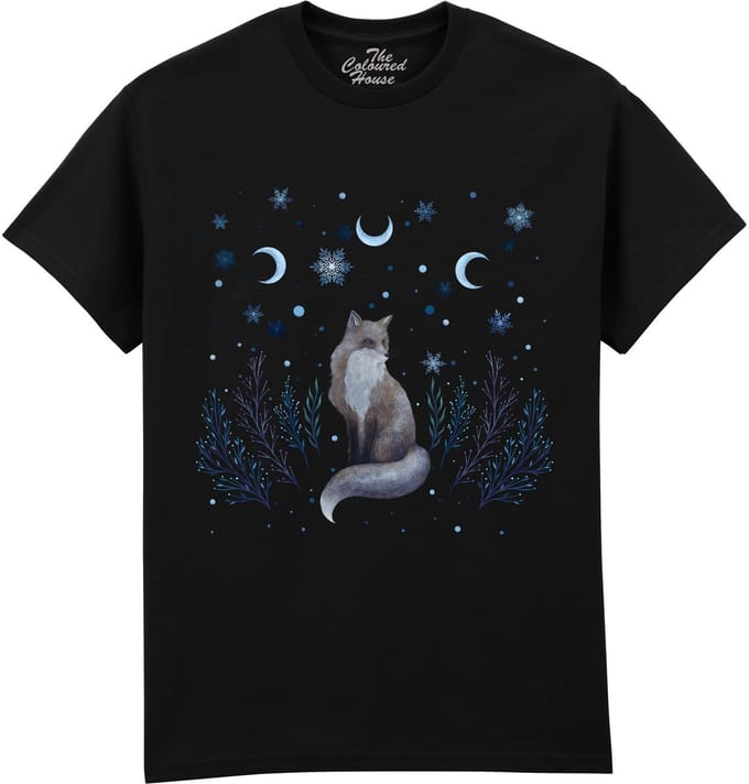 Vos Winter Fox The Coloured House T-shirt S