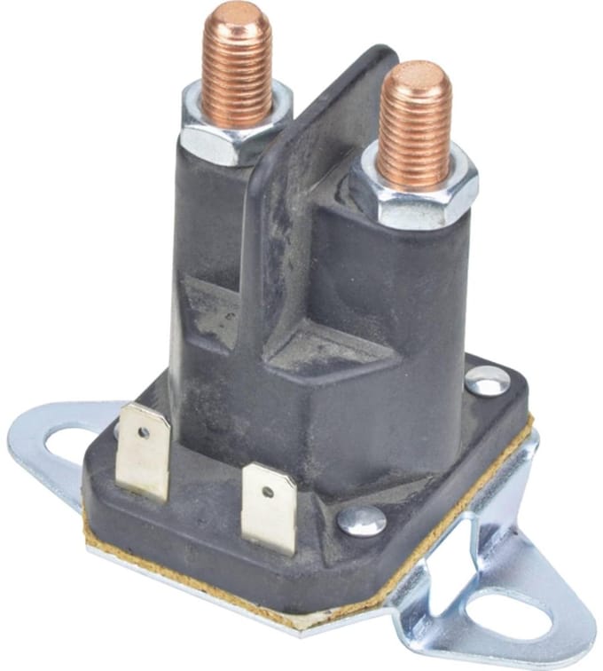 Start Solenoïde - Relais Starter - Motor Starten - 12 Volt 4 Terminal - 5/16-24 Studs - Zwart