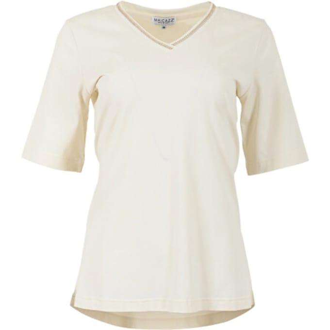 MAICAZZ Sp25.75.333 mopanne tshirt coconut milk
