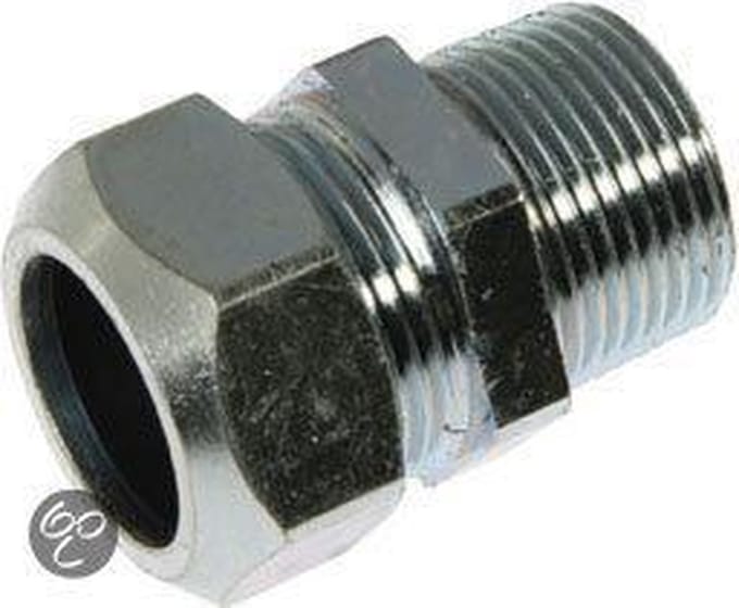Klem-Cv Puntstuk 1/2"Bux15Mm Plieger Label Rd