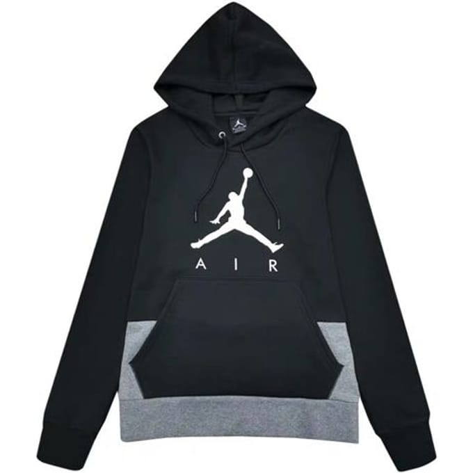 Jordan Fleece Hoodie Pullover Heren Tops Zwart BQ1431-010 M black
