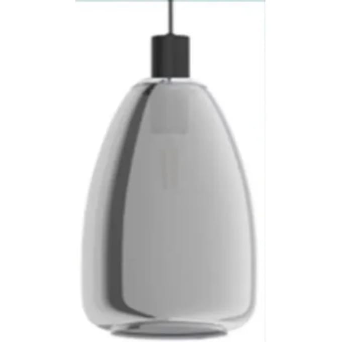 EGLO Chelvey Hanglamp - E27 - Ø 20 cm cm - Rookglas