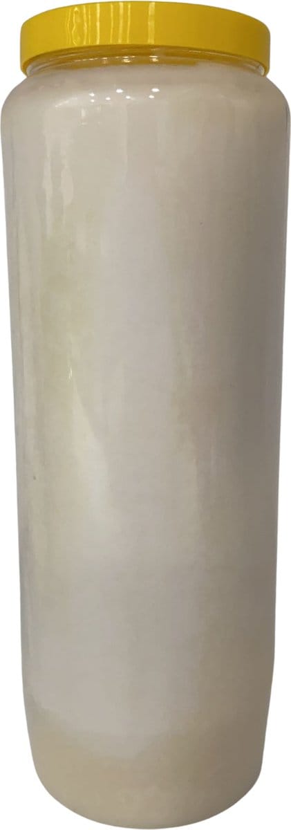 Spaas Chakra stompkaarsen - 20 x 6 cm - 20 stuks - Wit