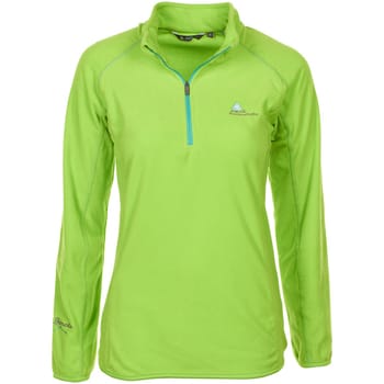 Microfleece sweatshirt met halve rits voor meisjes Peak Mountain Gafine