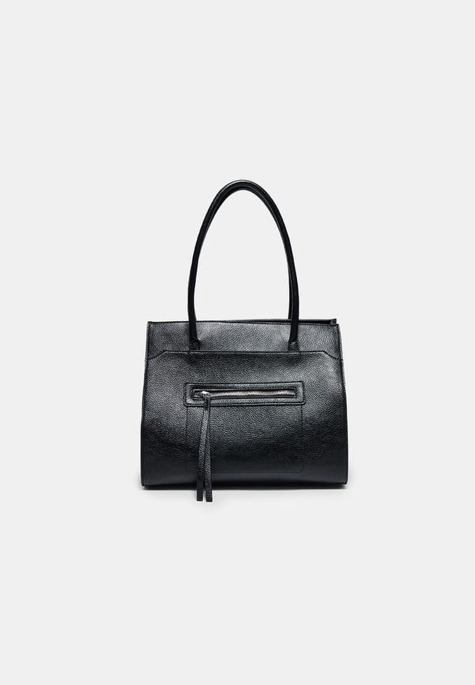 Stradivarius Shopper met zak  Zwart OS