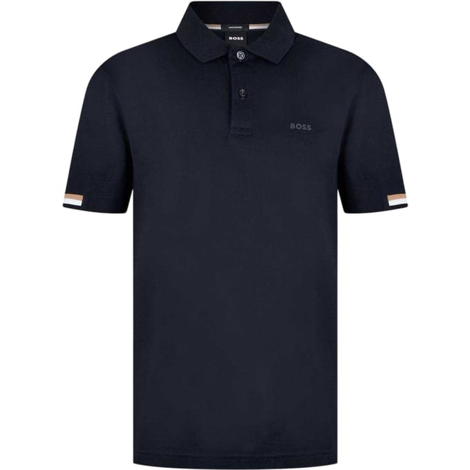 Boss Heren Parlay 147 Poloshirt (Donkerblauw)