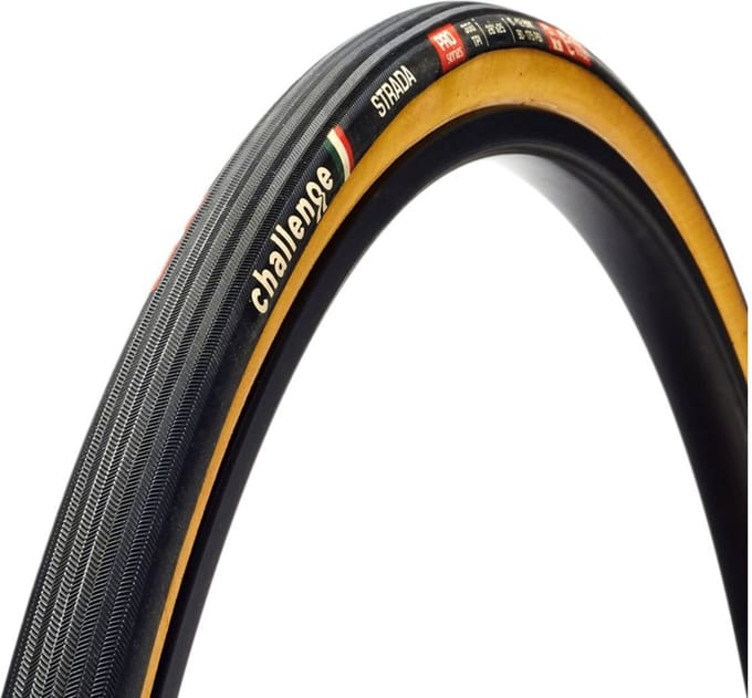 STRADA PRO TUBULAR 700X30C ZWART/BRUIN