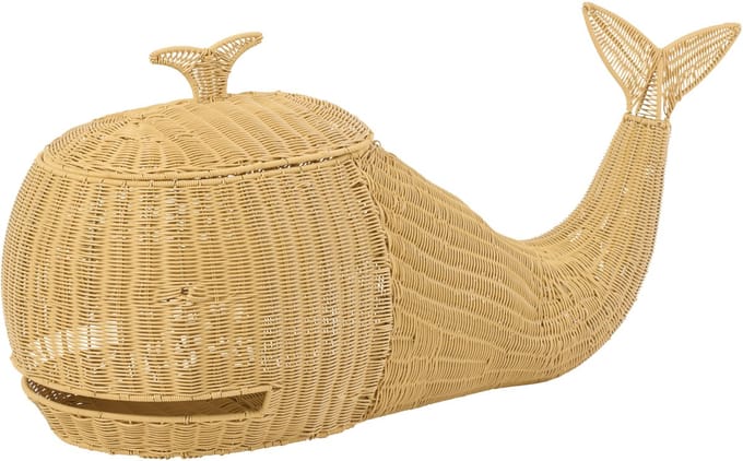 J-Line mand Walvis - kunststof - naturel